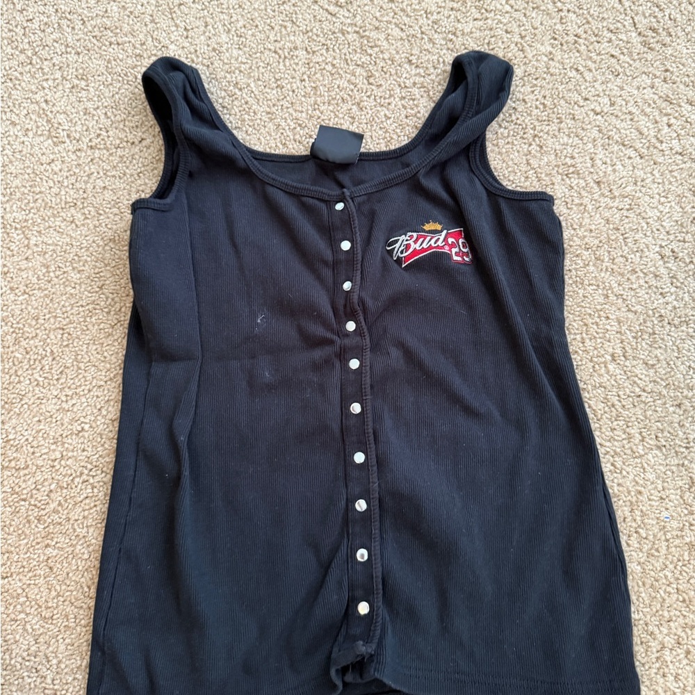 Chase Authentics Black NASCAR Tank Top